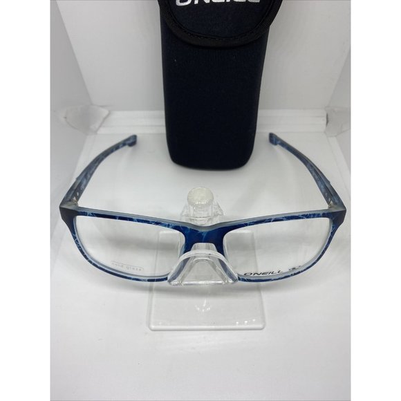 O\'NEILL ONO-Odyssey 105 Eyeglasses Frames 58-17-140 Blue Swirl New + New Case main image 4